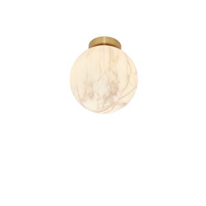 it's about RoMi plafonnière Carrara – wit – Ø22cm