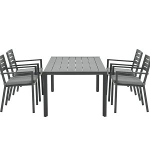 Tuinset Oklahoma stoelen – 4 stuks – tuintafel Gosford