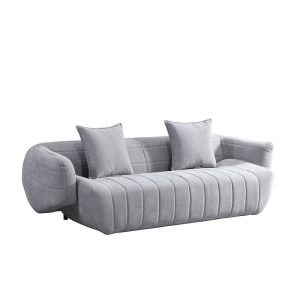HOME DELUXE comfortbank NORANA grijs – 234 x 80 x 103 cm