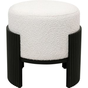 Kare Design Kruk Samu Ø43cm zwart