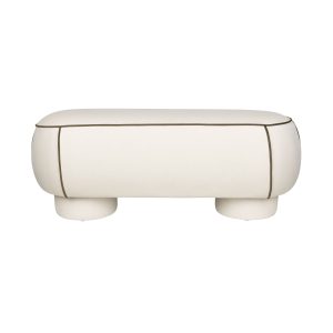 Housecraft Living Marina Bankje 121 cm Wit