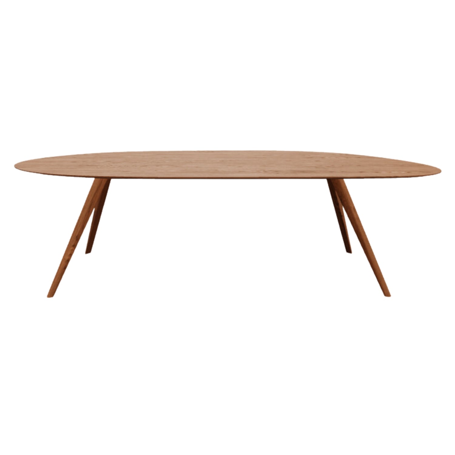 HelloTable eettafel Novum 30 - organisch - 240x110 cm - eiken tabacco
