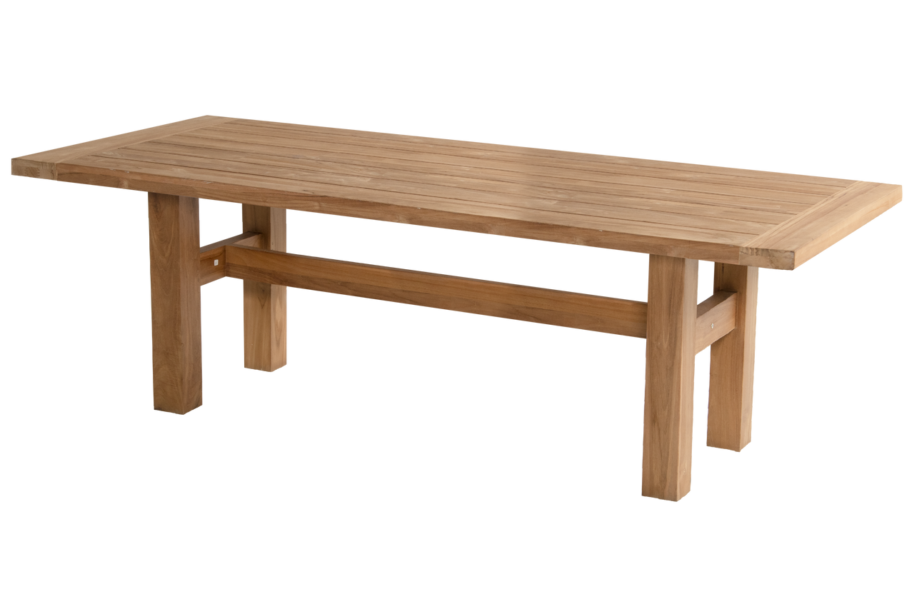 Hartman Dining Tuinset Yasmani - Naturel Teakhout - 240x100x76cm