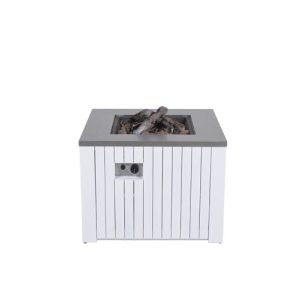 Cozy Living sfeerhaard Faro – mat wit – aluminium – 80×80 cm – 50 Mb Cozy Living sfeerhaard Faro – mat wit – aluminium – 80×80 cm – 50 Mb