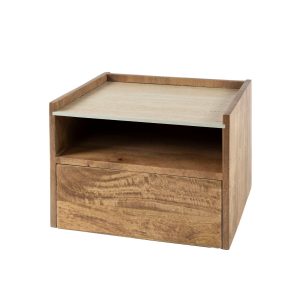 Giga Meubel Nachtkastje Nuovo – Travertin Hout – 40x35x30cm Giga Meubel Nachtkastje Nuovo – Travertin Hout – 40x35x30cm