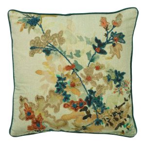 FLORETTE | sierkussen 45×45 cm | Mountain View | groen | multicolor | FLORETTE | sierkussen 45×45 cm | Mountain View | groen | multicolor |