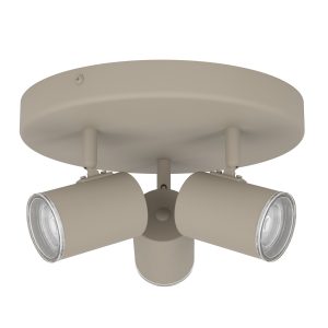 EGLO spot Consuma 1 – gu10 – Ø 25 cm – zand