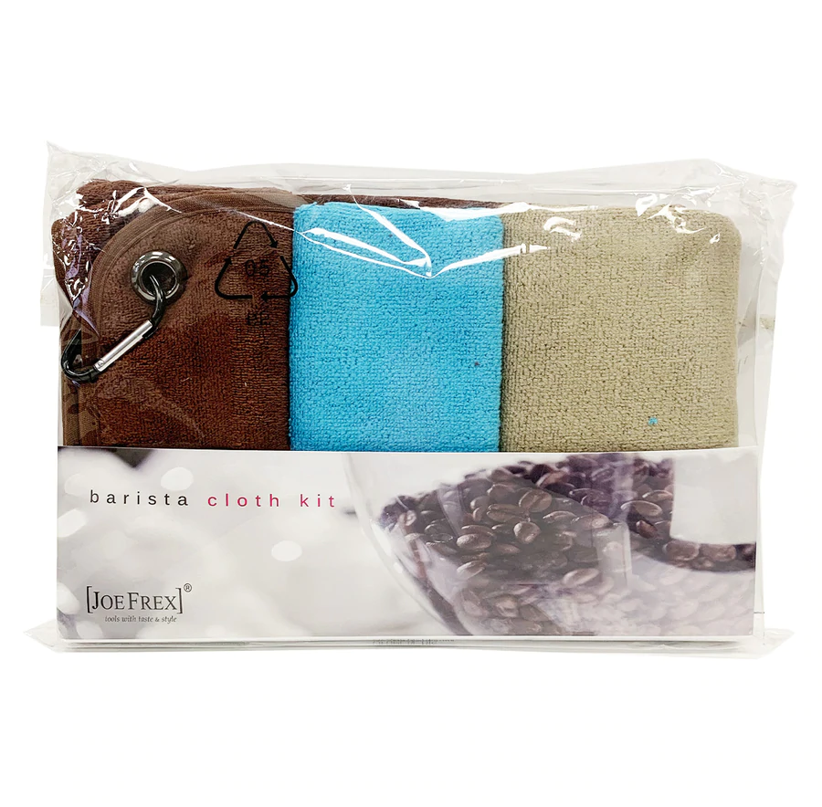 JoeFrex Barista Cloth Kit – Set van 4 Microvezeldoekjes