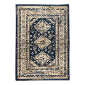 Interieur05 vintage vloerkleed Aila – blauw – 160 x 230 cm Interieur05 vintage vloerkleed Aila – blauw – 160 x 230 cm