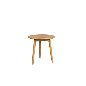 Housecraft Living Fabio Bijzettafel Rond 50×50 cm Hout Naturel