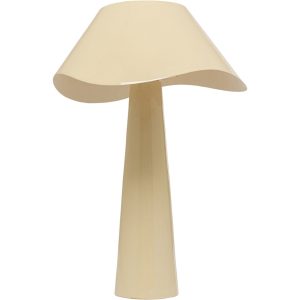 Kare Design tafellamp Cloudy Round – creme Kare Design tafellamp Cloudy Round – creme