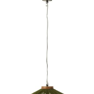 J-Line hanglamp Ovni – ijzer/jute – groen – small J-Line hanglamp Ovni – ijzer/jute – groen – small