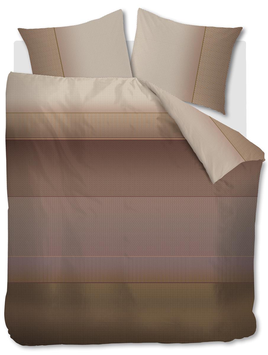 Kardol dekbedovertrek Mimic - 200x200/220 cm - steenrood