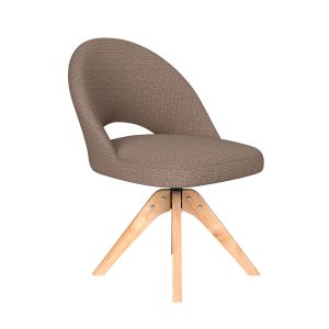 Housecraft Living Mick Eetkamerstoel Draaibaar Hout Taupe Housecraft Living Mick Eetkamerstoel Draaibaar Hout Taupe