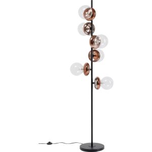Kare Design Vloerlamp Double Bubble 165cm koper Kare Design Vloerlamp Double Bubble 165cm koper