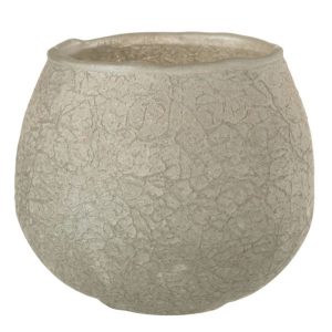 J-Line kaarshouder Crackle Bal – glas – grijs – 3 stuks J-Line kaarshouder Crackle Bal – glas – grijs – 3 stuks