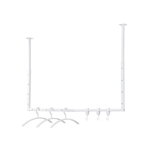 HOME DELUXE – SWAY kapstok – inclusief hangers en haken – kleur: wit
