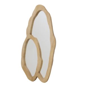 Giga Meubel Spiegel Christa – Organisch – Naturel – 110cm