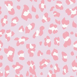 Envy Vliesbehang – Big Cat Candyfloss – Roze/Wit – 10mx52cm Envy Vliesbehang – Big Cat Candyfloss – Roze/Wit – 10mx52cm