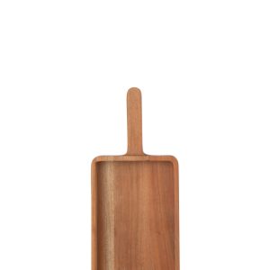 J-Line snijplank Rechthoek – hout – naturel – small J-Line snijplank Rechthoek – hout – naturel – small