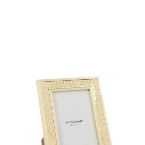 J-Line fotolijst Spiegel – glas – goud – small