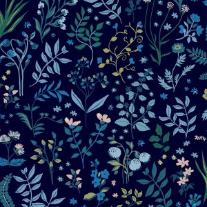 Joules Vliesbehang – Holcombe Floral Navy – 1005×52