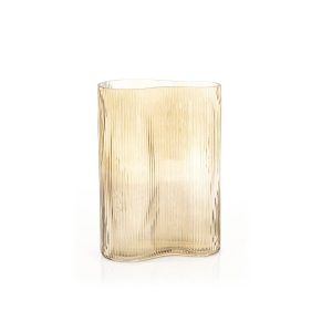 FurniLux Riba 5 vaas – Brown – 18.5×12.3×20 cm