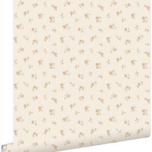 ESTAhome behang vintage bloemetjes zand beige – 53 cm x 10.05 m – 1398 ESTAhome behang vintage bloemetjes zand beige – 53 cm x 10.05 m – 1398