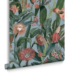 Graham & Brown Vliesbehang – Tigerlily Sky – 10mx52cm