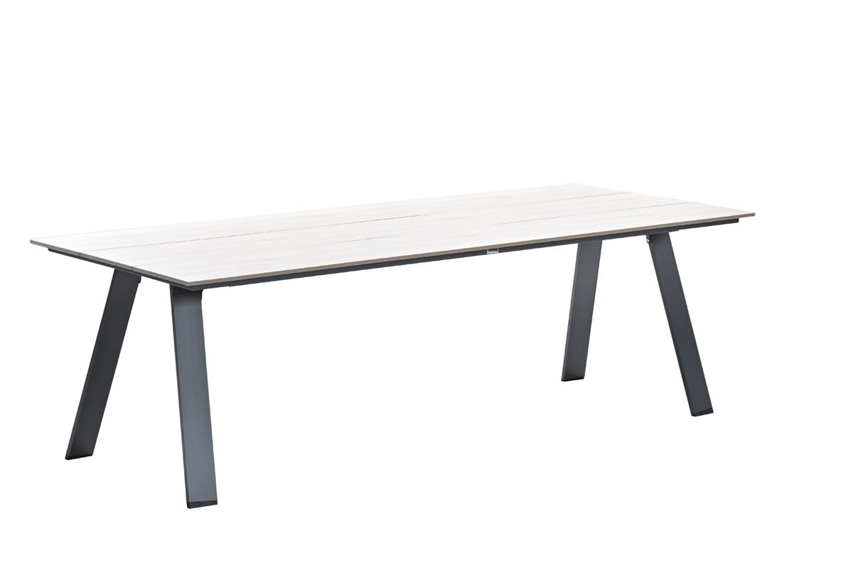 Garden Impressions Nevada dining tuintafel - 240 cm - light teak Viron