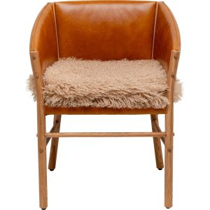 Kare Design Stoel met armleuningen Halva