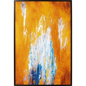 Kare Design Schilderij Artistas 120x180cm oranje