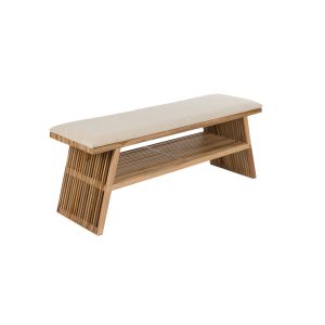 Housecraft Living Djia Bankje Teak Hout – Bruin