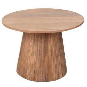 Giga Meubel Salontafel Salvador – Naturel Hout – 60x60x41cm