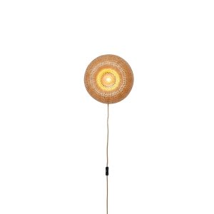 GOOD&MOJO wandlamp BARBADOS – bruin – Ø35cm
