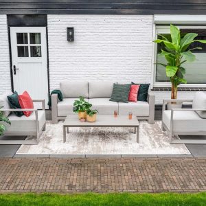 5-persoons stoel-bank loungeset – Levanto – taupe – Garden Impressions 5-persoons stoel-bank loungeset – Levanto – taupe – Garden Impressions