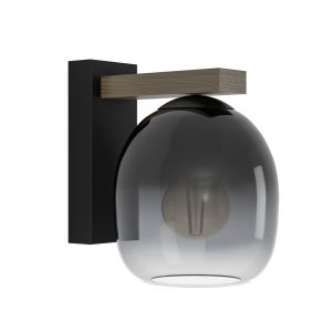 EGLO wandlamp Filago – e27 – bruin, zwart EGLO wandlamp Filago – e27 – bruin, zwart