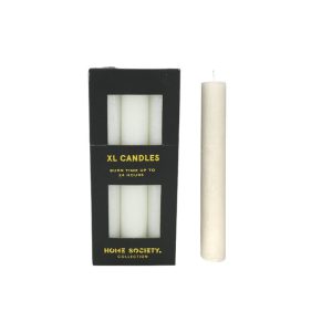Home Society Diner Kaars XL – gebroken wit – was – ∅ 3,2 cm / H 24 cm