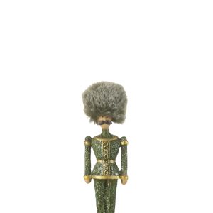 J-Line figuur Notenkraker Bont Hoed Glitter – polyresin – groen – smal J-Line figuur Notenkraker Bont Hoed Glitter – polyresin – groen – smal