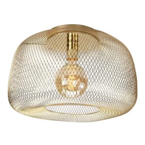Highlight plafondlamp Honey – 1 lichts – 48 x 25 cm – goud Highlight plafondlamp Honey – 1 lichts – 48 x 25 cm – goud