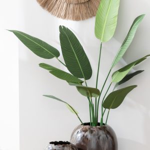J-Line bloempot – keramiek – bruin – medium – Ø 40 cm J-Line bloempot – keramiek – bruin – medium – Ø 40 cm