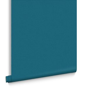 Graham & Brown Vliesbehang – Jewel Teal Plain – 10mx53cm