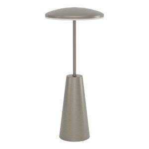 EGLO tafellamp Piccola – draadloos – 28 cm – donker brons EGLO tafellamp Piccola – draadloos – 28 cm – donker brons