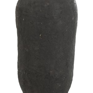 J-Line vaas – papier maché – zwart – large – 99 cm hoog