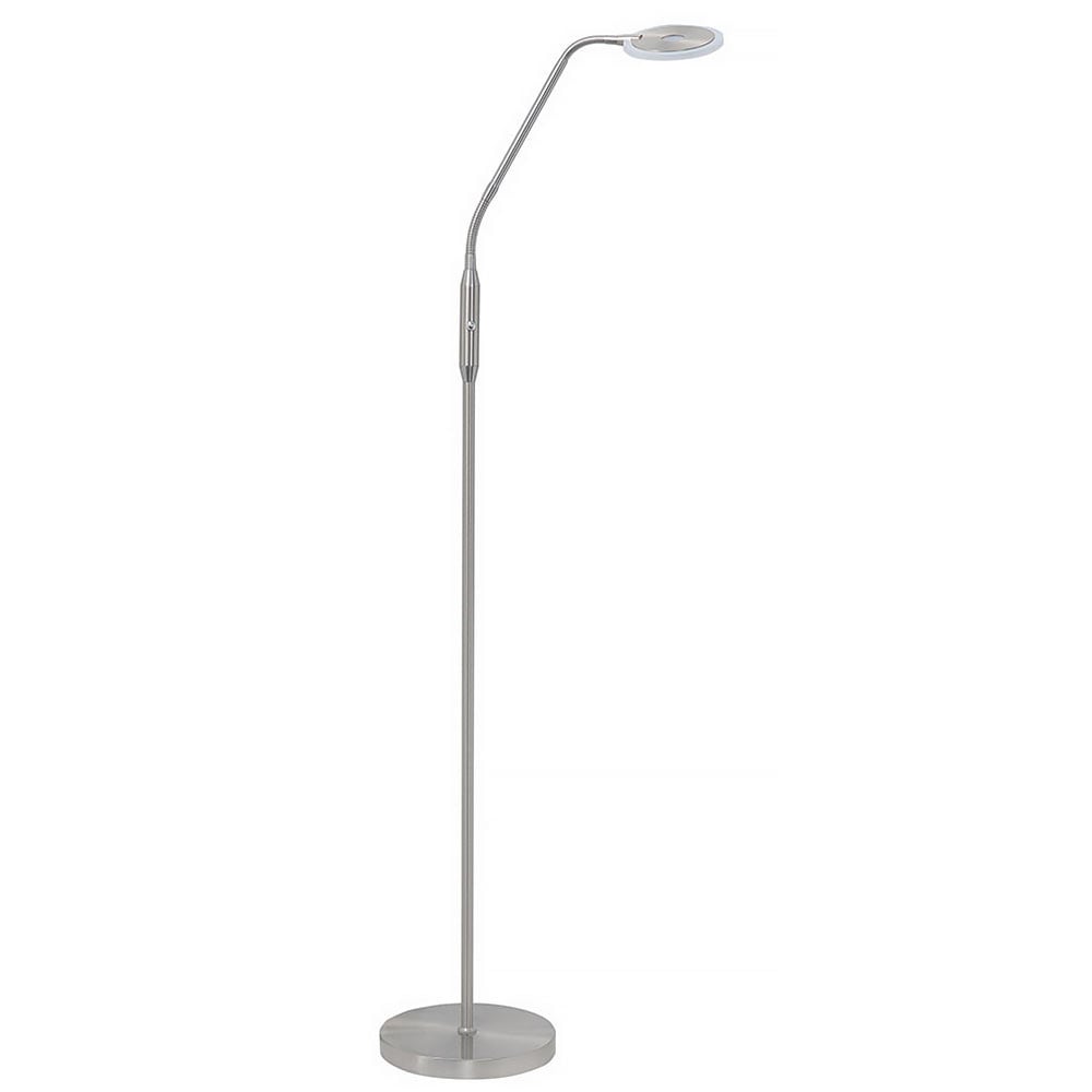 Highlight vloerlamp Rodeo - 1 lichts - 50 x 130 cm - mat chroom