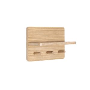 Hübsch kapstok Space – mdf/eikenfineer – 30x12xh20cm Hübsch kapstok Space – mdf/eikenfineer – 30x12xh20cm