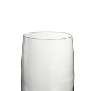 J-Line windlicht Ei – kaarshouder – glas – transparant J-Line windlicht Ei – kaarshouder – glas – transparant