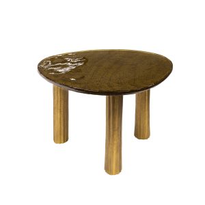 Giga Meubel Salontafel Eclipse – Goud Glas – 70x59x45cm Giga Meubel Salontafel Eclipse – Goud Glas – 70x59x45cm
