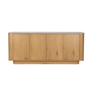 Housecraft Living Almira Dressoir Hoog 180 cm Hout/ Marmerlook Naturel Housecraft Living Almira Dressoir Hoog 180 cm Hout/ Marmerlook Naturel