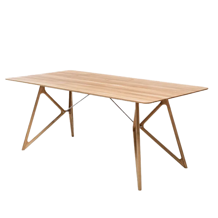 Gazzda Tink Table Houten Eettafel 200 x 90 cm - Naturel